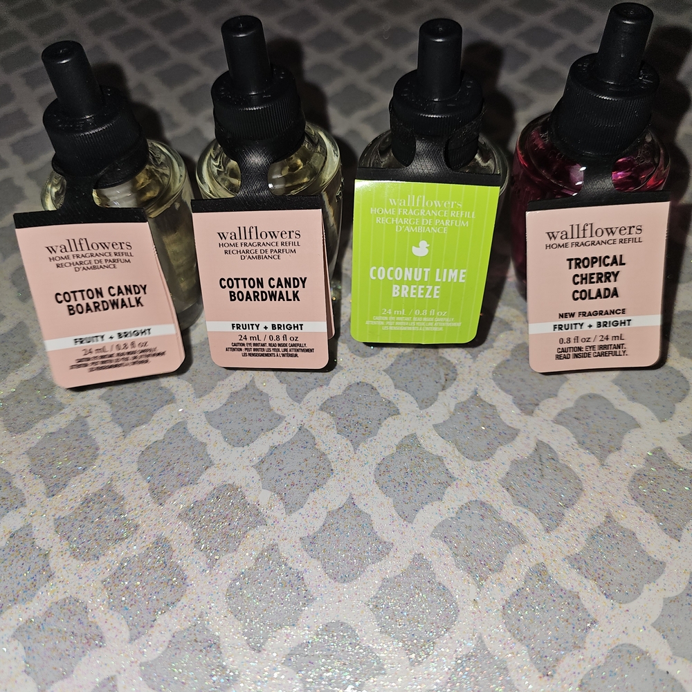 Set of 4 - Wallflowers Fragrance Refill Set